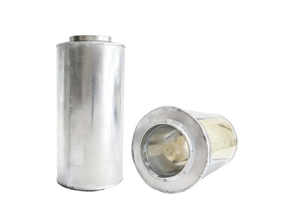 風管消音器304不銹鋼/鍍鋅風機出口消音箱工業管道降噪